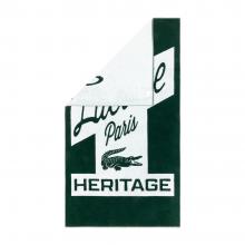 Lacoste L Retro Beach Towel Vert