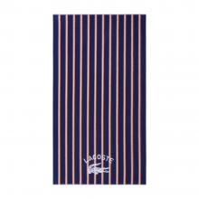 Lacoste L Sunstripe Beach Towel Saphir