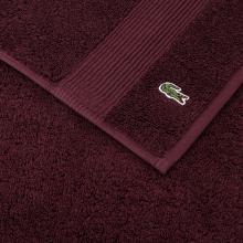 Lacoste L Le Croco Bath Mat Bordeaux