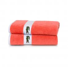 Lacoste L Casual Towel Papaye