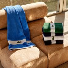 Lacoste L Casual Towel Pecan