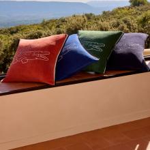 Lacoste L Break Cushion Cover Marine