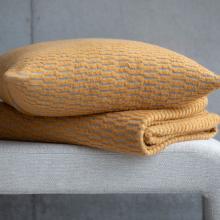 David Fussenegger Carla Grid Blanket Throw