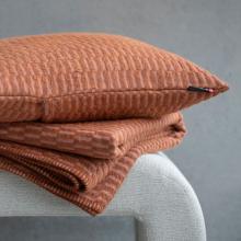 David Fussenegger Carla Grid Blanket Throw