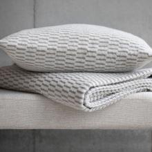 David Fussenegger Carla Grid Blanket Throw