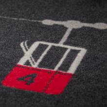 David Fussenegger Cable Car Silt Blanket Throw
