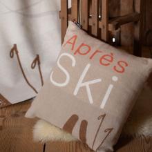 David Fussenegger Après Ski Silvretta cushion cover