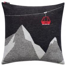 David Fussenegger Mountain / Gondola Silvretta Cushion cover