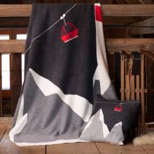 David Fussenegger Mountain / Gondola Silvretta Cushion cover