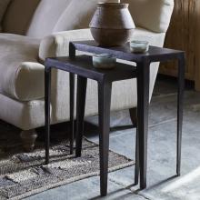 Nkuku Jagan Cast Metal Nesting Side Tables