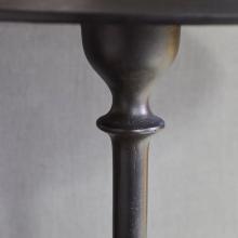 Nkuku Lahar Cast Metal Tall Side Table