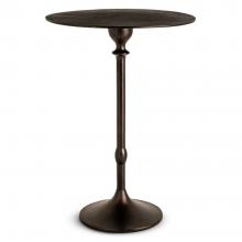 Nkuku Lahar Cast Metal Tall Side Table