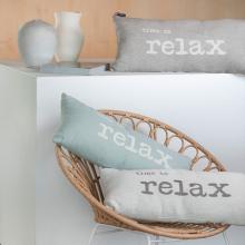 David Fussenegger Time to Relax Havana cushion off-white