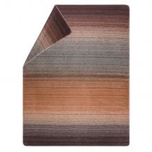 David Fussenegger Gradient / Herringbone Savona Velour Blanket Throw