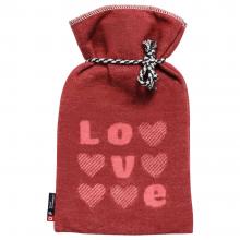 David Fussenegger Hearts & Love Silvretta Hot Water Bottle Red