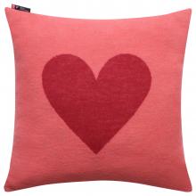 David Fussenegger Big Heart Silvretta Filled Cushion Red