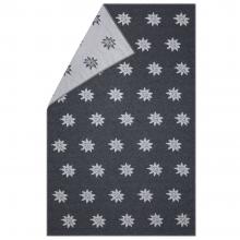 David Fussenegger Edelweis Carla structured Blanket Throw Charcoal