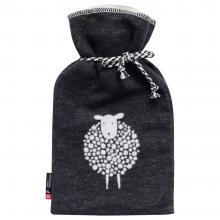 David Fussenegger Sheep Silvretta Hot Water Bottle Charcoal