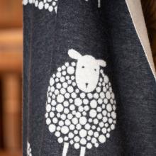 David Fussenegger Sheep Silvretta Blanket Throw