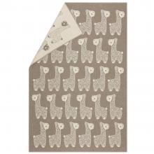 David Fussenegger Alpaca Carla structured Blanket Throw Smoke