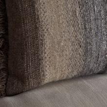 Nkuku Icai Ombre Cushion Cover - Mocha