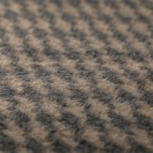 David Fussenegger Merano Houndstooth Wool Blend Blanket Throw