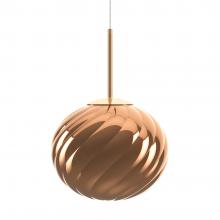 Tom Dixon Whirl LED Medium Pendant Copper 