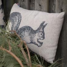 David Fussenegger Squirrel Nova Cushion Cover Charcoal