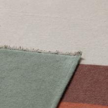 David Fussenegger Squares Luca Blanket Throw Charcoal