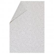 David Fussenegger Carla Floral Fine Lines Blanket Throw Grey