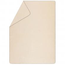 David Fussenegger Savona Velour Blanket Throw Off White