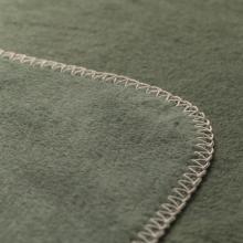 David Fussenegger Savona Velour Blanket Throw Ivy