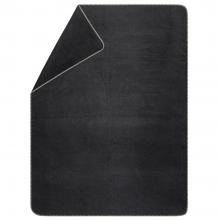 David Fussenegger Savona Velour Blanket Throw Charcoal