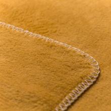 David Fussenegger Savona Velour Blanket Throw Gold