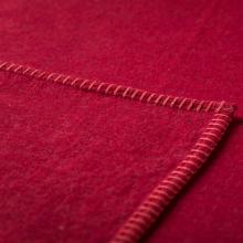 David Fussenegger Sylt Cotton Lightweight Throw Plain Bordeaux