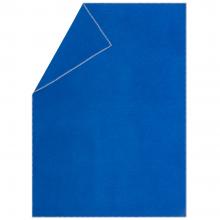 David Fussenegger Sylt Cotton Lightweight Throw Plain Royal Blue