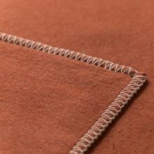 David Fussenegger Sylt Cotton Lightweight Throw Plain Copper