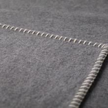 David Fussenegger Sylt Cotton Lightweight Throw Plain Grey