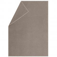 David Fussenegger Sylt Cotton Lightweight Throw Plain Mud