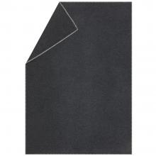 David Fussenegger Sylt Cotton Lightweight Throw Plain Charcoal