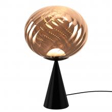 Tom Dixon Whirl Cone Fat LED Table Light Copper/Black