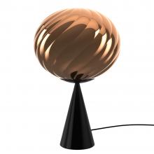 Tom Dixon Whirl Cone Fat LED Table Light Copper/Black