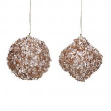 Goodwill Sequined Pearl Ball / Onion Ornament