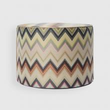 Missoni Home Agadir Cylinder Pouffe 138 Multi Brown
