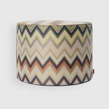 Missoni Home Agadir Cylinder Pouffe 138 Multi Brown