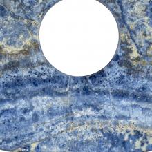 Locherber Milano Blue Sodalite Marble Rare Lid