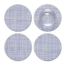 Chilewich Mini Basket Weave Set of 4 Coasters