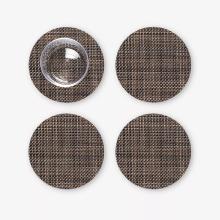 Chilewich Mini Basket Weave Set of 4 Coasters