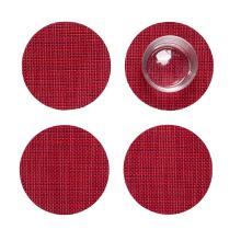 Chilewich Mini Basket Weave Set of 4 Coasters