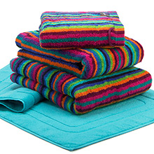 Pebble 4011638862409 Stripes Cawö Cawö Classic Terry cloth Lifestyle Sauna towel 70x180 cm 